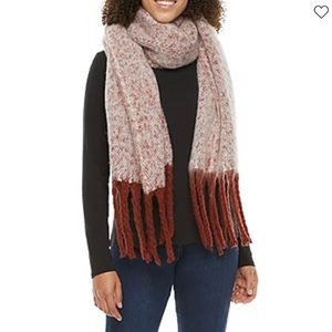 Fringe Oblong Scarf